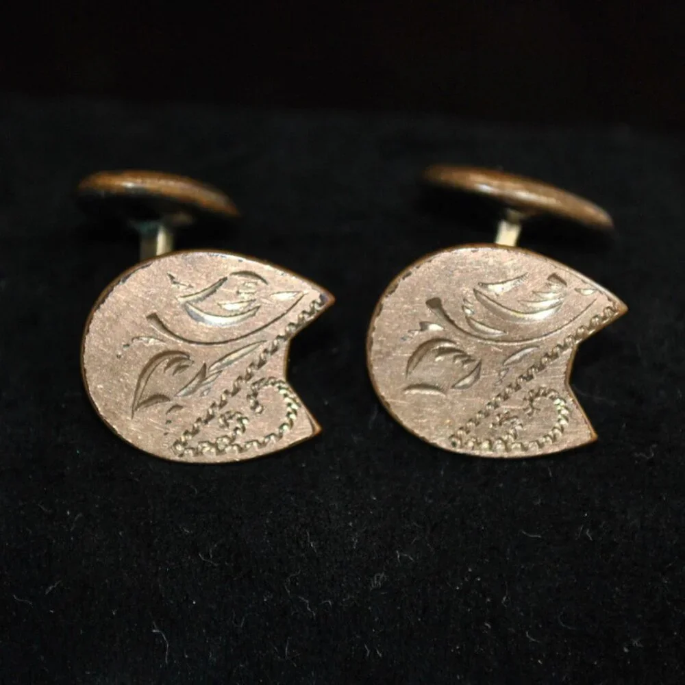 Antique Gold-filled Engraved